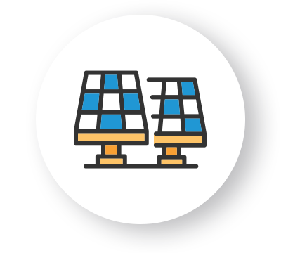 commercial solar icon